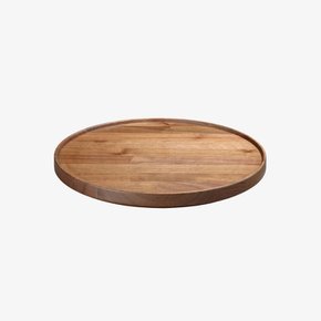 [Hasami Porcelain Tray Lid] 하사미 포슬린 트레이 리드 원목 우드 쟁반 Walnut 25cm