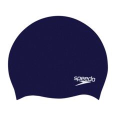 영국직배송 SPEEDO 스피도 플레인 몰디드 주니어 실리콘 캡 네이비블루