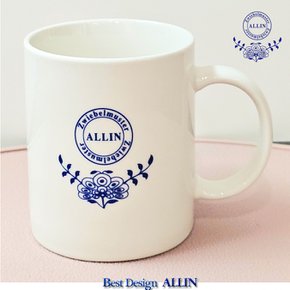 ALLIN 쯔비벨 세라믹 머그컵 저먼화이트 1P
