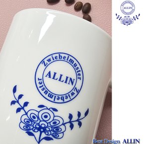ALLIN 쯔비벨 세라믹 머그컵 저먼화이트 1P