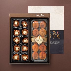 천년빛상주곶감 반건시+크림치즈호두말이 3호(20개/770g내외)