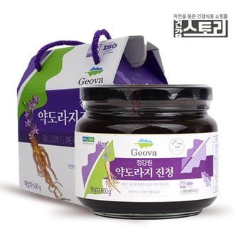 건강스토리 청강원 국산 약도라지청 600g 약라지청