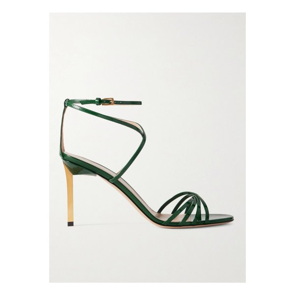 이다 페이턴트 가죽 에메랄드 샌들 1647597349364218