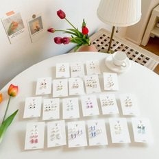  올웨이즈 데일리 포인트 스터드 세트 귀걸이 20종