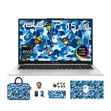  ASUS Vivobook S 15 OLED BAPE Edition K5504VA 15.6 i5-13500H 16GB SSD512GB WPS Office