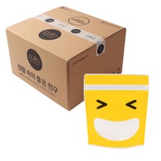 뿌리또 스마일 스탠딩 지퍼백 18x20cm 300매 1BOX (10매 x 30개)