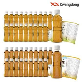  광동 옥수수수염차 330ml 20pet + 밀싹보리차 330ml 20pet (무라벨) (무료배송)