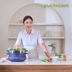 오연수찜기 멀티쿠커 전기냄비 전기 전골 냄비 그릴 EV-MP8100 오연수PICK 예능프로에 나온 바로 그상품
