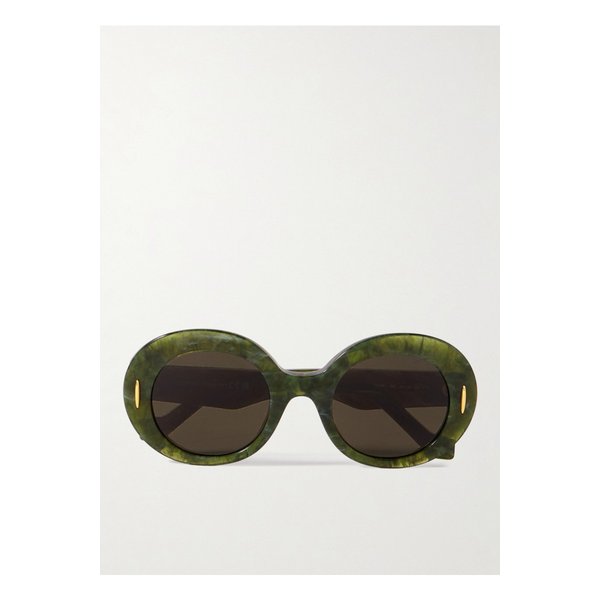 라운드 프레임 마블 아세테이트 선글라스 1647597349770257