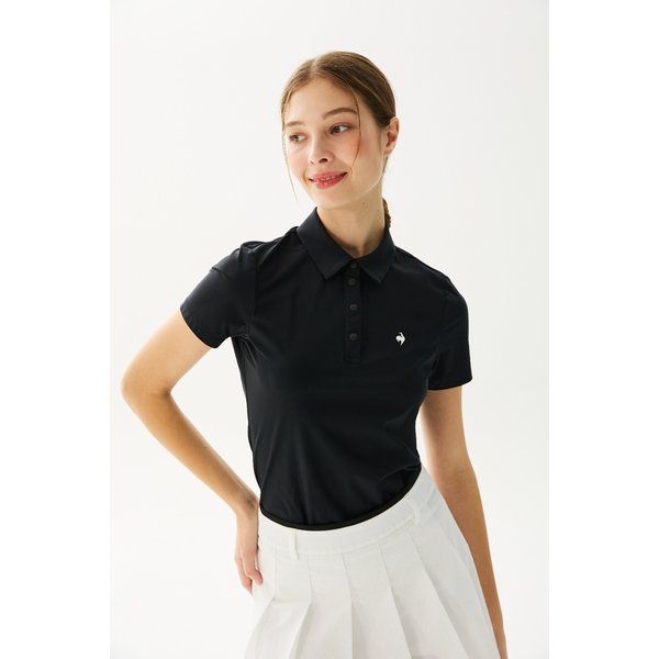 [여주점] 여성 어드레스 15˚ 테크 카라 티셔츠 GR122LTS21 BLCK