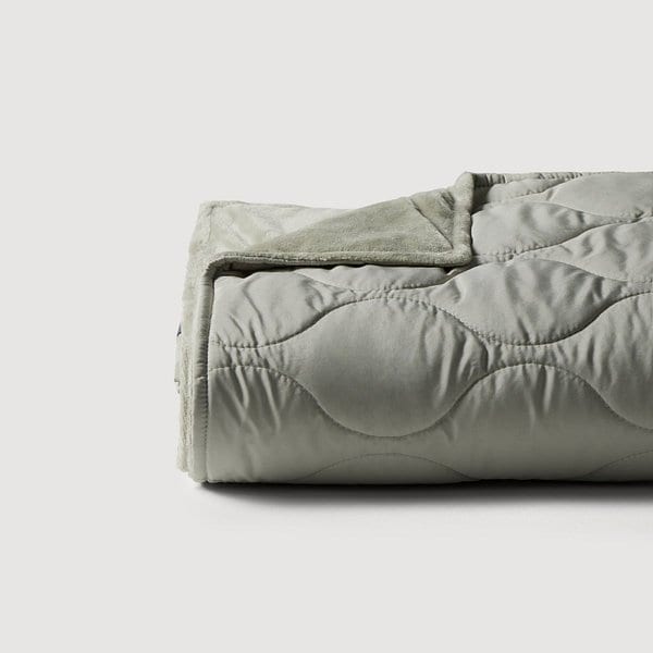 퀼팅 패커블 블랭킷 130x80cm 카키그레이 J605402002348