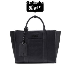 오니츠카타이거 로고 토트백 숄더백 가방 남녀 공용 블랙 3183B274.001