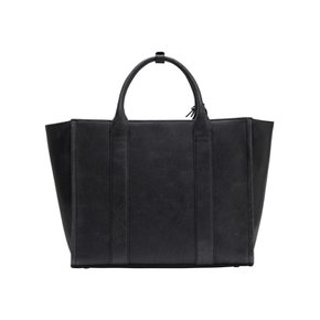 오니츠카타이거 로고 토트백 숄더백 가방 남녀 공용 블랙 3183B274.001