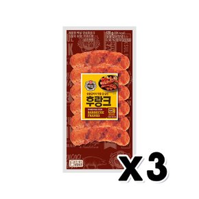 백설 숯불갈비후랑크 프랑크햄 120g x 3개