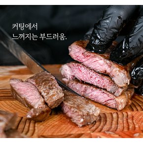 [에이징그라운드] 프리미엄 블랙에이징 프라임등급 숙성 소고기 150g (등심,부채살,살치살,치마살)