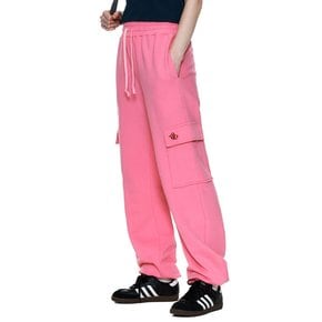 Dizo Cargo Jogger Pants  (Pink)