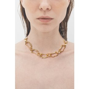 Gold De_Chain Necklace