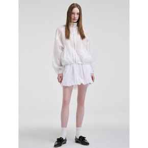 Volume Pocket Wind Jumper, White