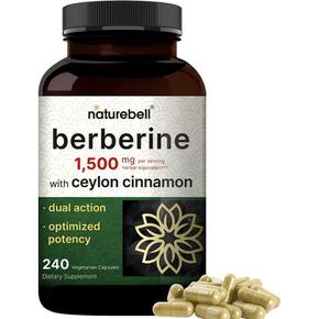 네이처벨 베르베린 실론시나몬 바베린 NatureBell Berberine1500mgCeylonCinnamon1200mg 240캡슐