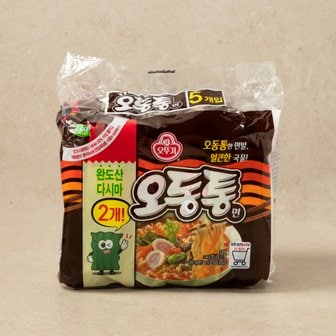 오뚜기 오동통면(다시마2) (120GX5)