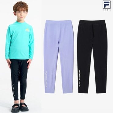 휠라키즈 [20%할인]●25 휠라키즈 WAVE 9부 레깅스 2컬러 (FK2RPH2A02X)