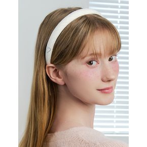 julia tweed heart hairband_3 colors