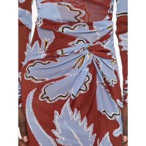 26FW 다이앤 본 퍼스텐버그 원피스 D523ACRGMTMESH CRGMT BROWN BLUE