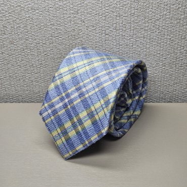 카운테스마라 CNSP2G1102B0  세련된 체크무늬 클레식 넥타이