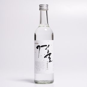 겨울소주 25도 360ml 증류식 소주 아리랑주조 두이술공방