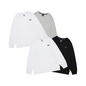 [26SS]K265UPA910 스몰로고 2 PACK 긴팔 티셔츠 2종택1