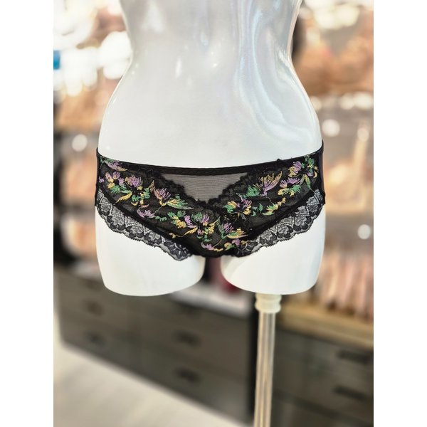 [시흥점] S 비너스 ) 오르화 풀커버리지 홑겹 브라 세트 햄팬티 OPT7860H-BK