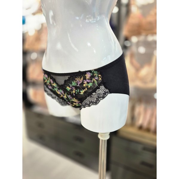 [시흥점] S 비너스 ) 오르화 풀커버리지 홑겹 브라 세트 햄팬티 OPT7860H-BK