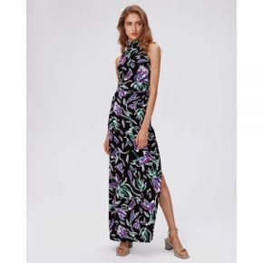 5020322 Diane Von Furstenberg Libby Dress - Tulip Fields Violet