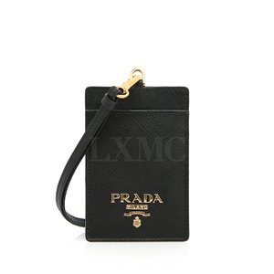 프라다 [중고명품] 프라다 목걸이 카드지갑 사원증 아이디 ID 카드지갑 1MC007