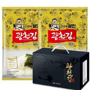 달인 30호 재래김 전장김 10봉 프리미엄 선물세트/조미김