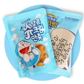도라에몽 달콤슈크림만쥬 10봉(1.3kg) + 도라에몽 암기빵 5봉(300g)