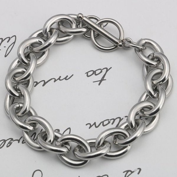 써지컬스틸 골리앗체인 남녀공용 팔찌(12mm) (WFHN6N8)