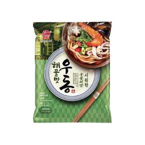본고장 시원한 국물 해물맛 우동 1개 (유통기한임박)