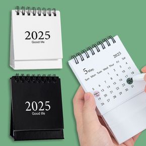 2025년도 캘린더 탁상용 달력 2025년 작은 미니 탁상 책상 1년