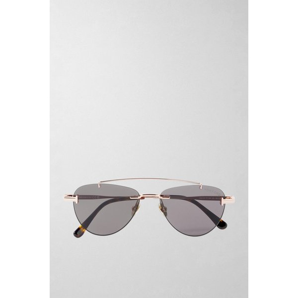아스토르 림리스 에비에이터 로즈골드 선글라스 46376663162984002
