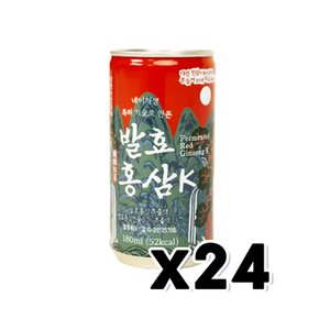 네이처셀 발효홍삼K  건강음료 180ml x 24개