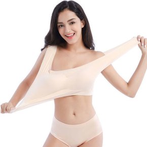 스포츠브라 브라탑 보들보들 노와이어브라 빅사이즈브라 브래지어 부드러운 여성속옷 요가복 상의 2688