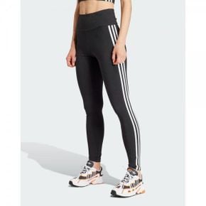 4823499 adidas 3-Stripes Leggings Womens - Black 93105994