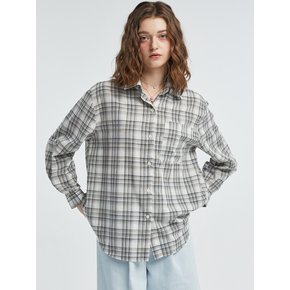 Summer Check Shirt [Black]