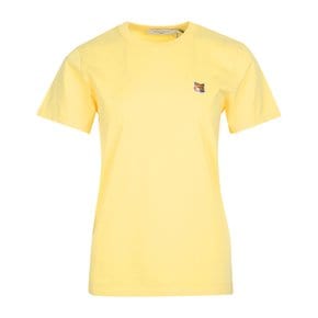 여성 폭스헤드 클래식 티셔츠 옐로우 AW00103KJ0005 P724