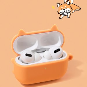  에어팟 프로 3D 귀요미 입체캐릭터 강아지 실리콘 케이스