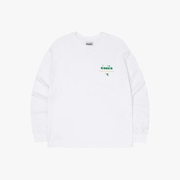 디아도라 [공식스토어] 에센셜 이지 긴팔티셔츠 OFF WHITE (D3123LRL01OWH)