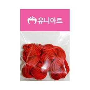 포인트매듭실 고급매듭실 실용적인매듭실 실 빨강 1개입