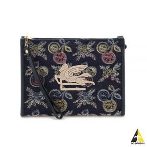 Medium Jacquard Pouch with Apples (1H784 7578 0201) (애플 자카드 파우치 중형)