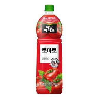  미닛메이드 토마토주스 1.5L x 6펫  / 주스 과일쥬스  음료수